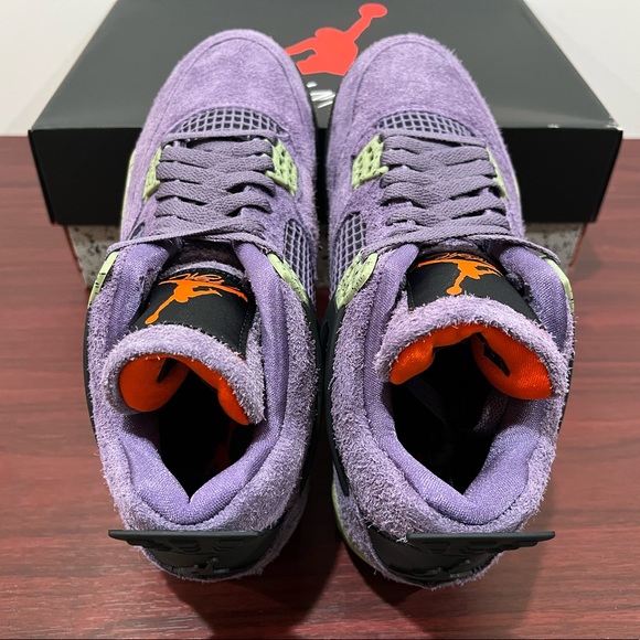 Air Jordan 4, Women’s, AQ9129 500, Canyon Purple - Picture 12 of 14